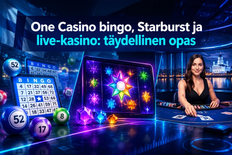 One Casino bingo, Starburst ja live-kasino : täydellinen opas