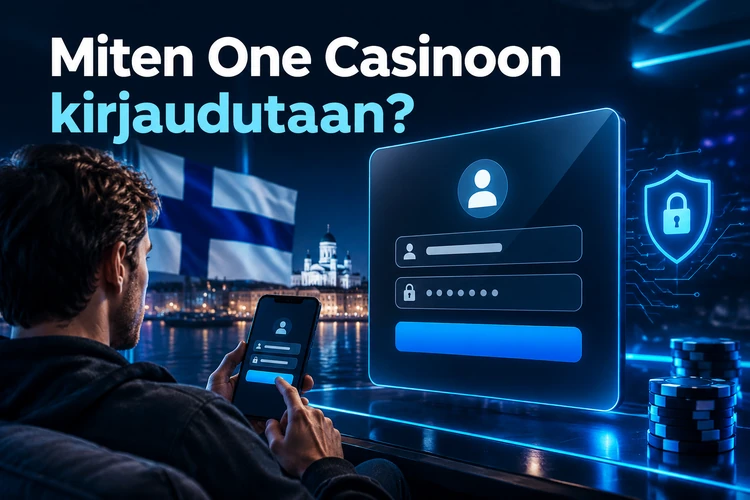 Miten One Casinoon kirjaudutaan?